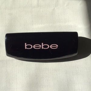 Bebe Black Eyeglass Case